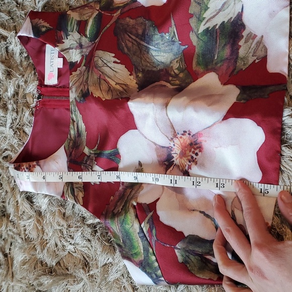 Floral crop top - Picture 6 of 10